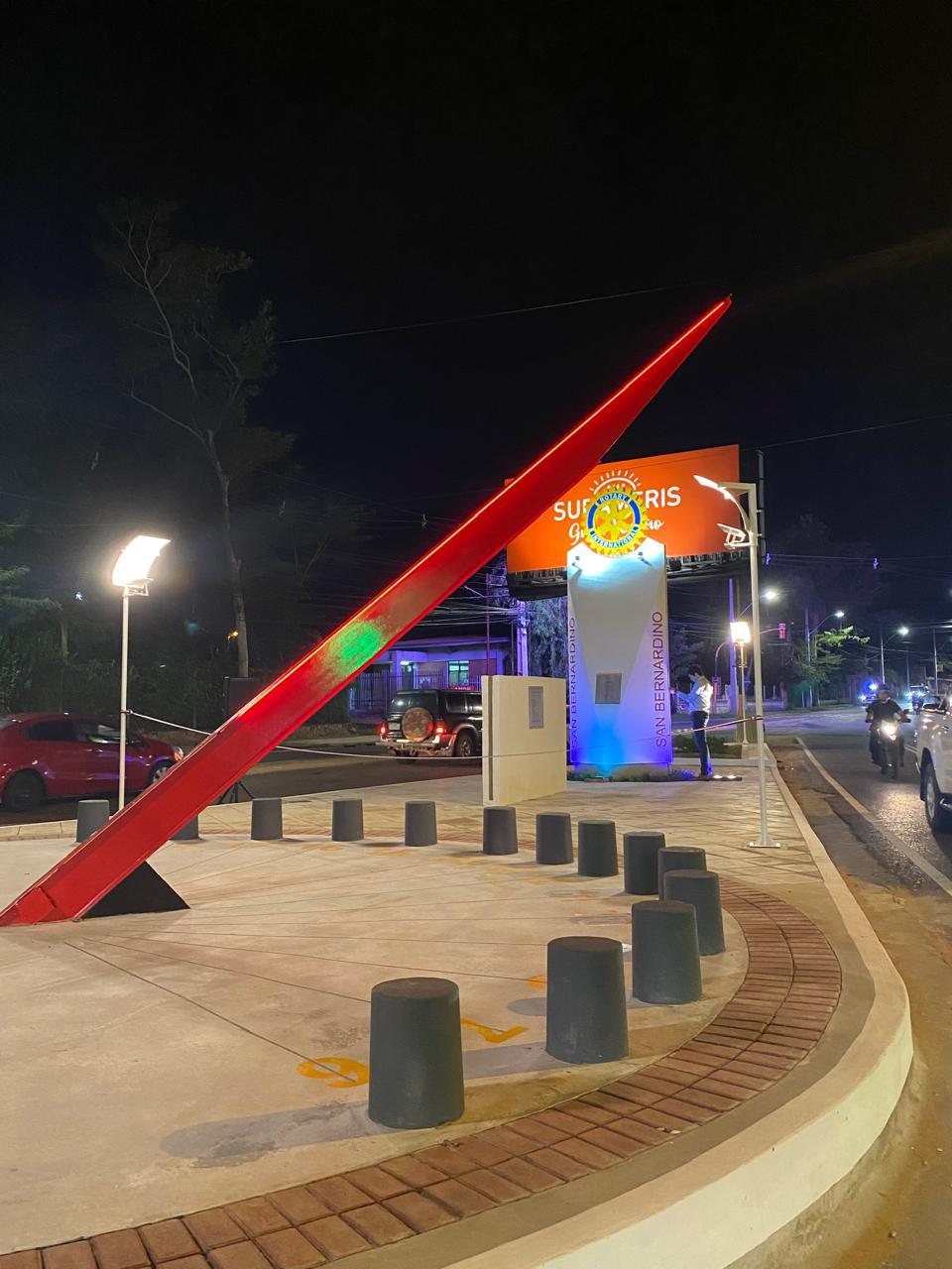 Reloj Solar de noche - Vista completa